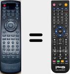 Replacement remote control for SoEasy1TB