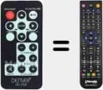 Replacement remote control for IFI700BLACK