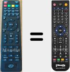 Replacement remote control for MiDE32-1