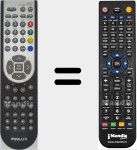 Replacement remote control for RC1900 (20420579)