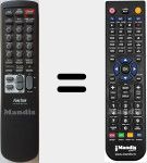 Replacement remote control for AS-170RU