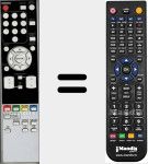 Ersatzfernbedienung f&uuml;r NF004RD