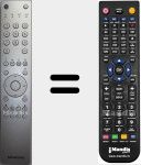 Replacement remote control for TP2 (RC2133402 / 01)