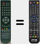 Ersatzfernbedienung f&uuml;r RCGU37FHD1080