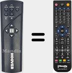Replacement remote control for HOOV001