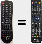 Replacement remote control for i-LED 24