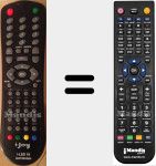 Ersatzfernbedienung f&uuml;r Iled19 (ILED19SGB04)