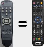 Ersatzfernbedienung für Screenplay Plus