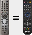 Ersatzfernbedienung für RMC1897S (VE30044649)