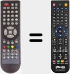 Ersatzfernbedienung f&uuml;r RC-NM 01