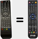 Replacement remote control for SAIVOD001