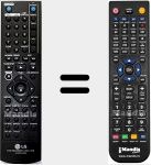 Replacement remote control for AKB35912902