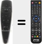 Replacement remote control for ANMR3005 (AKB73596501)