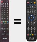 Replacement remote control for 32LED900F