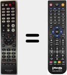 Ersatzfernbedienung f&uuml;r RC002SR (307010031009M)