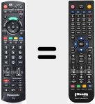 Ersatzfernbedienung f&uuml;r N2QAYB000350