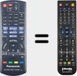 Replacement remote control for N2QAYB000957