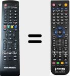 Ersatzfernbedienung für ND40S3000