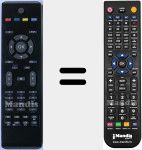 Replacement remote control for RC1205