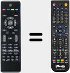 Replacement remote control for RC 1205 (20429570)