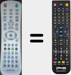 Replacement remote control for OCEALED190416W