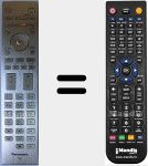 Replacement remote control for N2QAYA000074