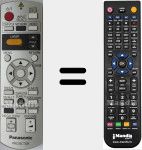 Replacement remote control for N2QAYB000305