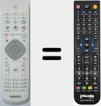Replacement remote control for YKF346-003 ENGLISH (996590020357)