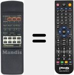 Replacement remote control for CU-A019 (AXD7193)