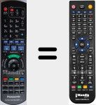 Ersatzfernbedienung f&uuml;r N2QAYB000759