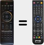 Replacement remote control for 996510029727