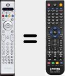 Replacement remote control for RC 4343 / 01 (313923810301)