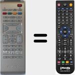 Replacement remote control for RC168380301 (313923811771)