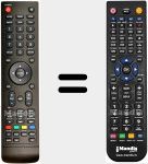 Ersatzfernbedienung f&uuml;r TQL43F4PR001