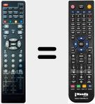 Replacement remote control for QMED001
