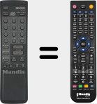 Ersatzfernbedienung f&uuml;r RC-235