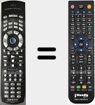 Ersatzfernbedienung f&uuml;r RC-460M (24140460)