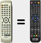 Ersatzfernbedienung für RC-505M (24140505)