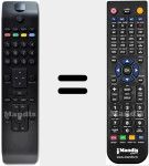 Replacement remote control for RC3902 (30068434)