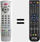 Ersatzfernbedienung f&uuml;r RC T-10