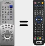 Replacement remote control for RM-SEEZ90U