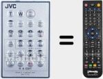 Replacement remote control for R.A.Edit (RM-V712U)