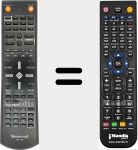 Replacement remote control for PRC-129