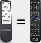 Ersatzfernbedienung für SP17