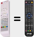 Replacement remote control for SAL006
