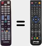 Replacement remote control for AA59-00465A