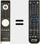 Replacement remote control for RC1800 (20484758)