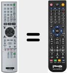 Ersatzfernbedienung f&uuml;r RMT-D 230 P (147955811)