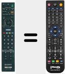Replacement remote control for RM-ED011 (148077811)