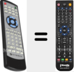 Ersatzfernbedienung für MPIX457